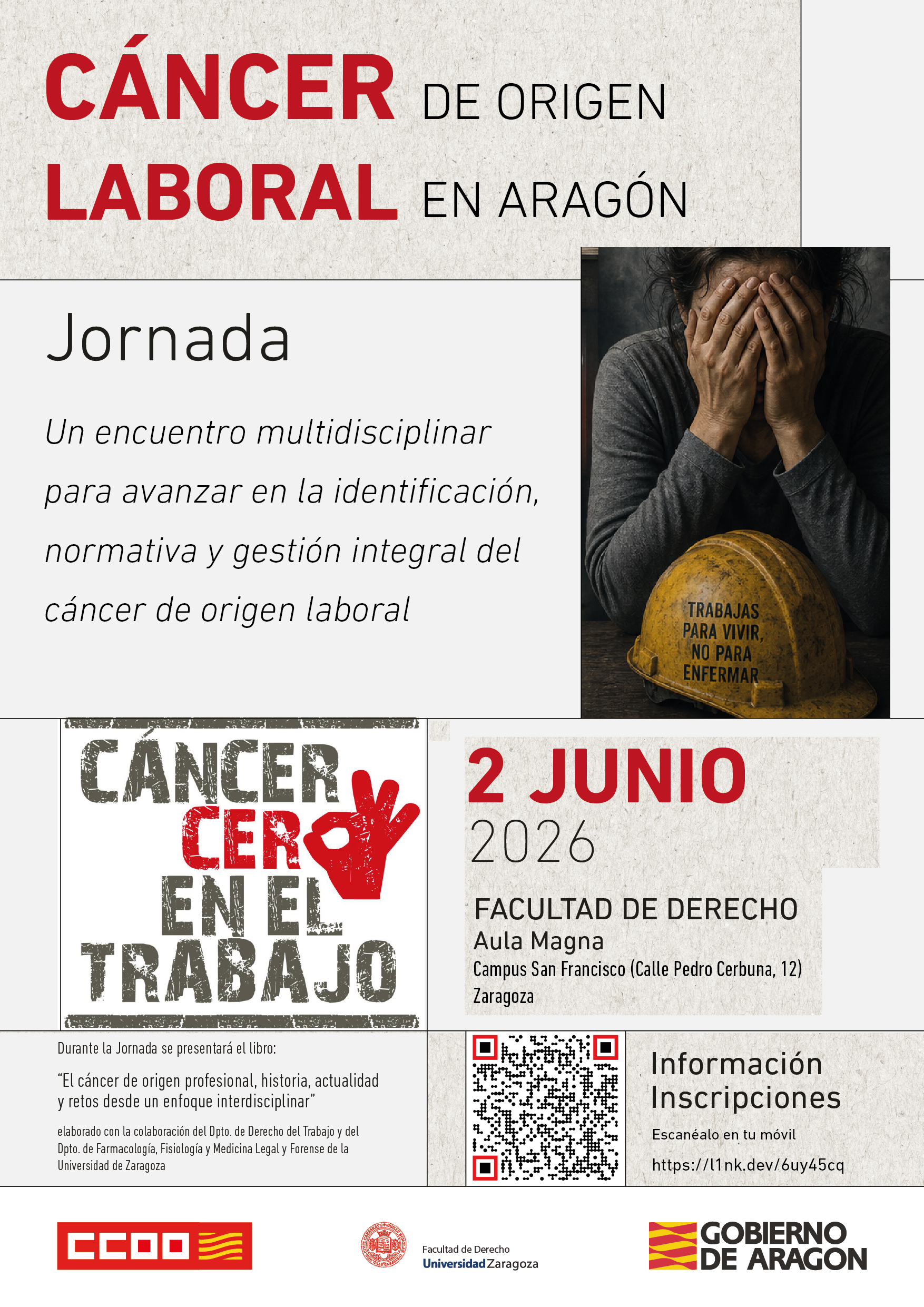 JORNADA: CANCER de origen LABORAL en Aragón